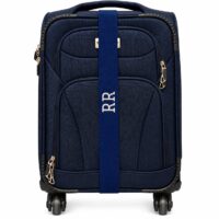 Faixa elástica azul royal para mala