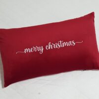 Almofada bordada Natal