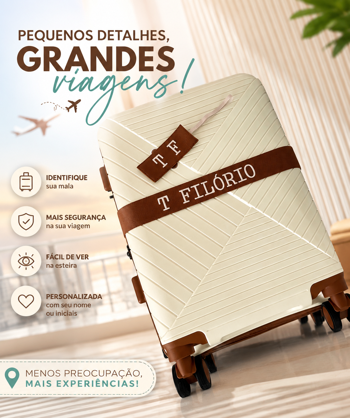 No momento, você está visualizando Como identificar sua mala e evitar trocas no aeroporto